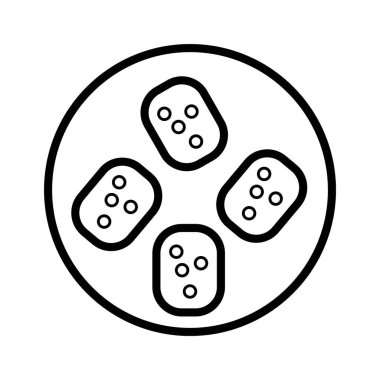 sushi icon vector illustration photo