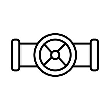 Simge vektör illüstrasyon fotoğrafını borula