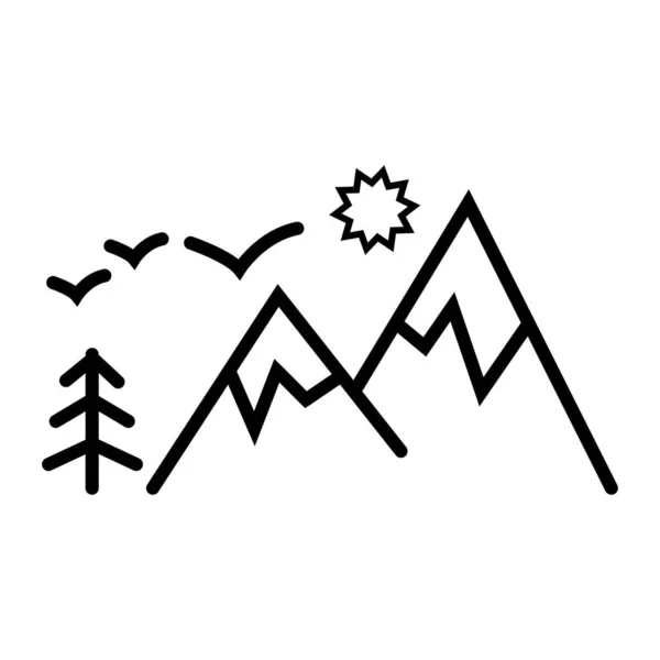 Querschnitt Liniensymbol Konzeptzeichen Umrissvektorillustration Lineares Symbol — Stockfoto