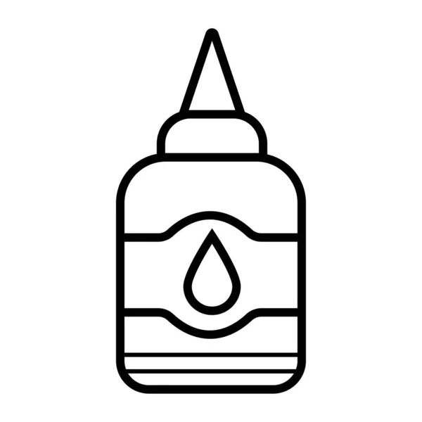 Ojo Botella Icono Vector — Foto de Stock