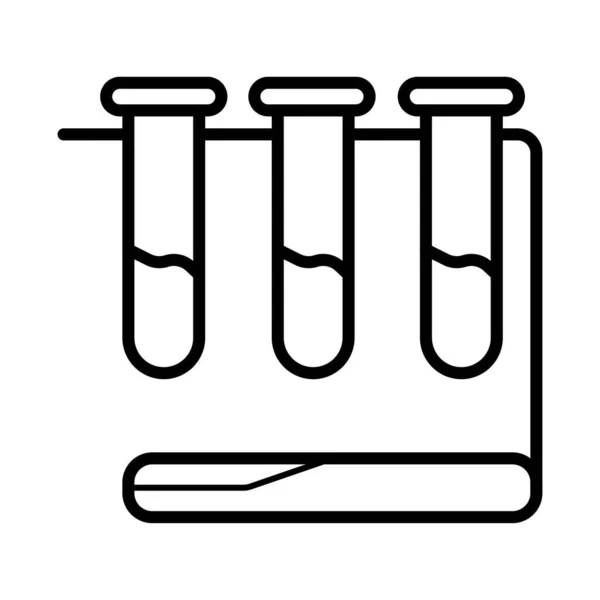 Test Tubes Vector Icon Photo — Stock Photo, Image