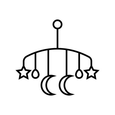 Yatak ikonunda çocuk oyuncağı