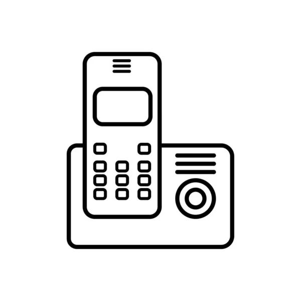 Startpagina Telefoon Pictogram Telefoon Illustratie — Stockfoto