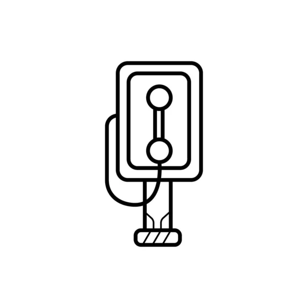 Telefoon Pictogram Vector Telefoon Illustratie — Stockfoto