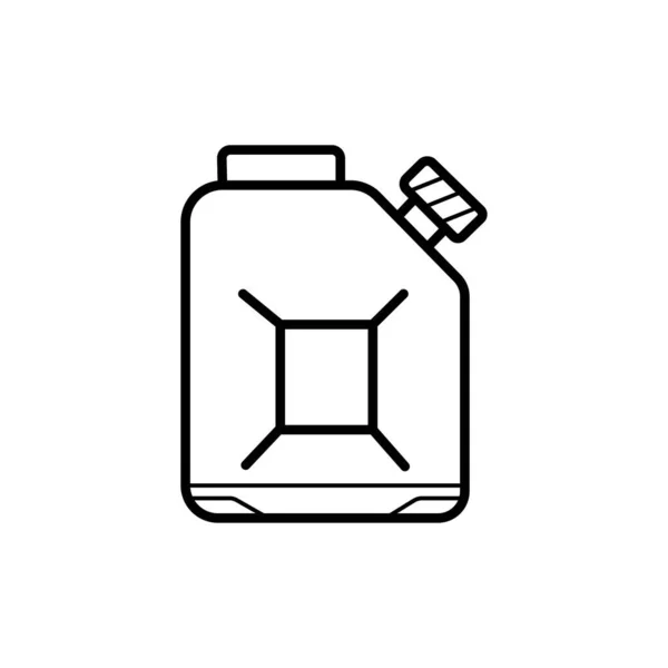 Jerrycan Symbol Vektor Illustration — Stockfoto