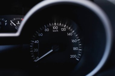 Bu araç göstergesi, otomobil otomotiv taşımacılığı resmi için mod detay paneli, kontrol sürücü konsolu göstergesi için dijital hız ölçer kilometre.