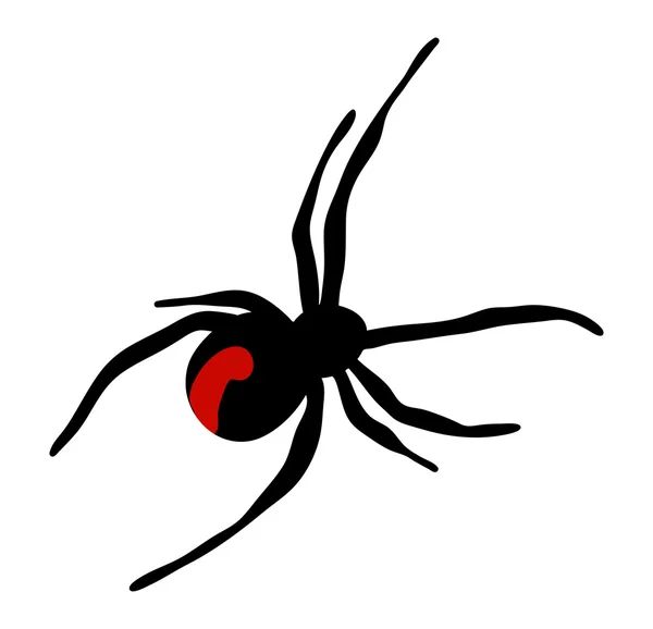 Halloween Spinne Vektor Symbol Symbol-Design. — Stockvektor