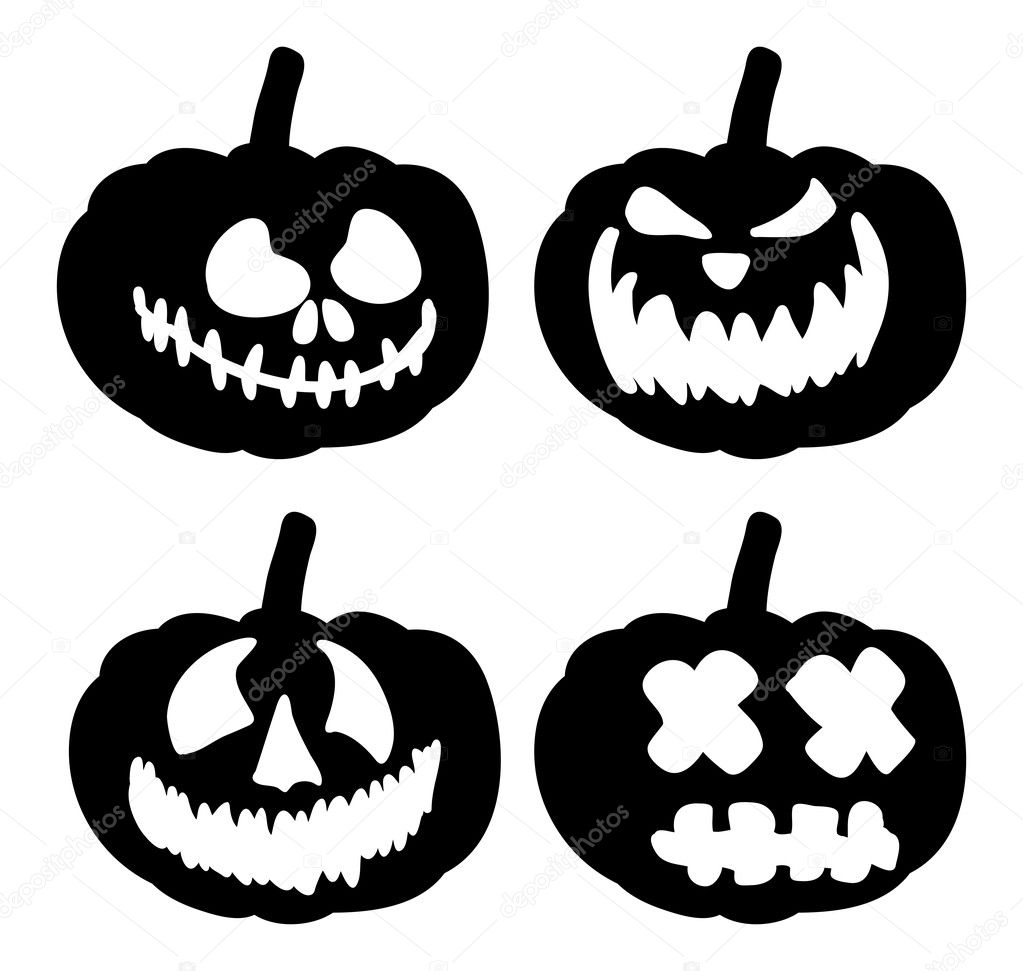 Download Scary, pumpkin face vector symbol icon design — Stock ...