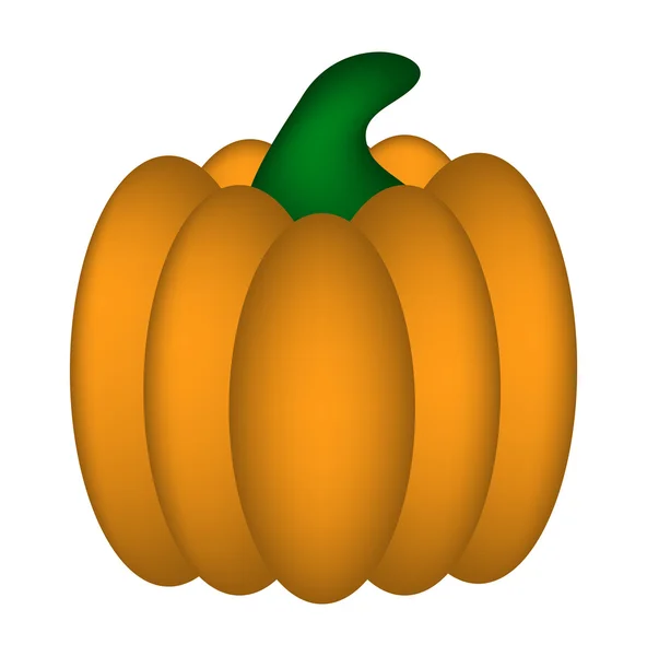 Halloween-Kürbis-Vektor-Symbol-Design — Stockvektor