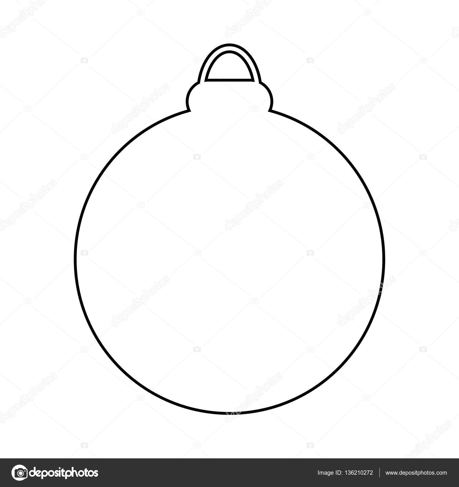 Malvorlage weihnachtskugel information