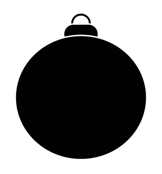 Різдвяний розчинний силует Векторний дизайн значка . — стоковий вектор