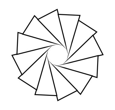 ofis kağıt logo vektör sembol simge tasarım