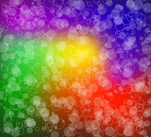 Bokeh Hintergrund schöne Banner Tapete Design Illustration — Stockvektor