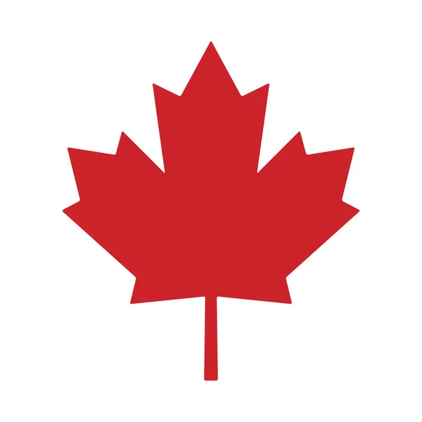 Maple leaf canada vector symbol icon design — Stock Vector