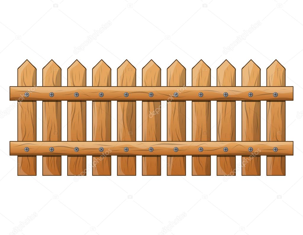 Wooden Fence isolated vector symbol icon design. Beautiful illustration isolated on white backgroun