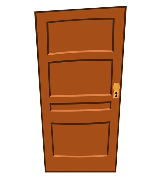 Cartoon deur vector symbool pictogram ontwerp. — Stockvector