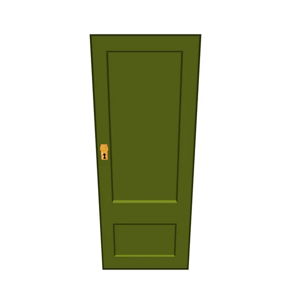 Πόρτα καρτούν διάνυσμα σύμβολο εικονίδιο σχεδιασμός. — Διανυσματικό Αρχείο
