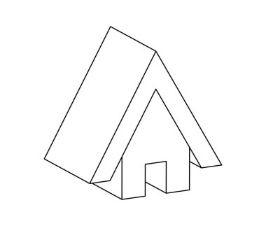 ev web simgesi siluet vektör sembol simge tasarım. 