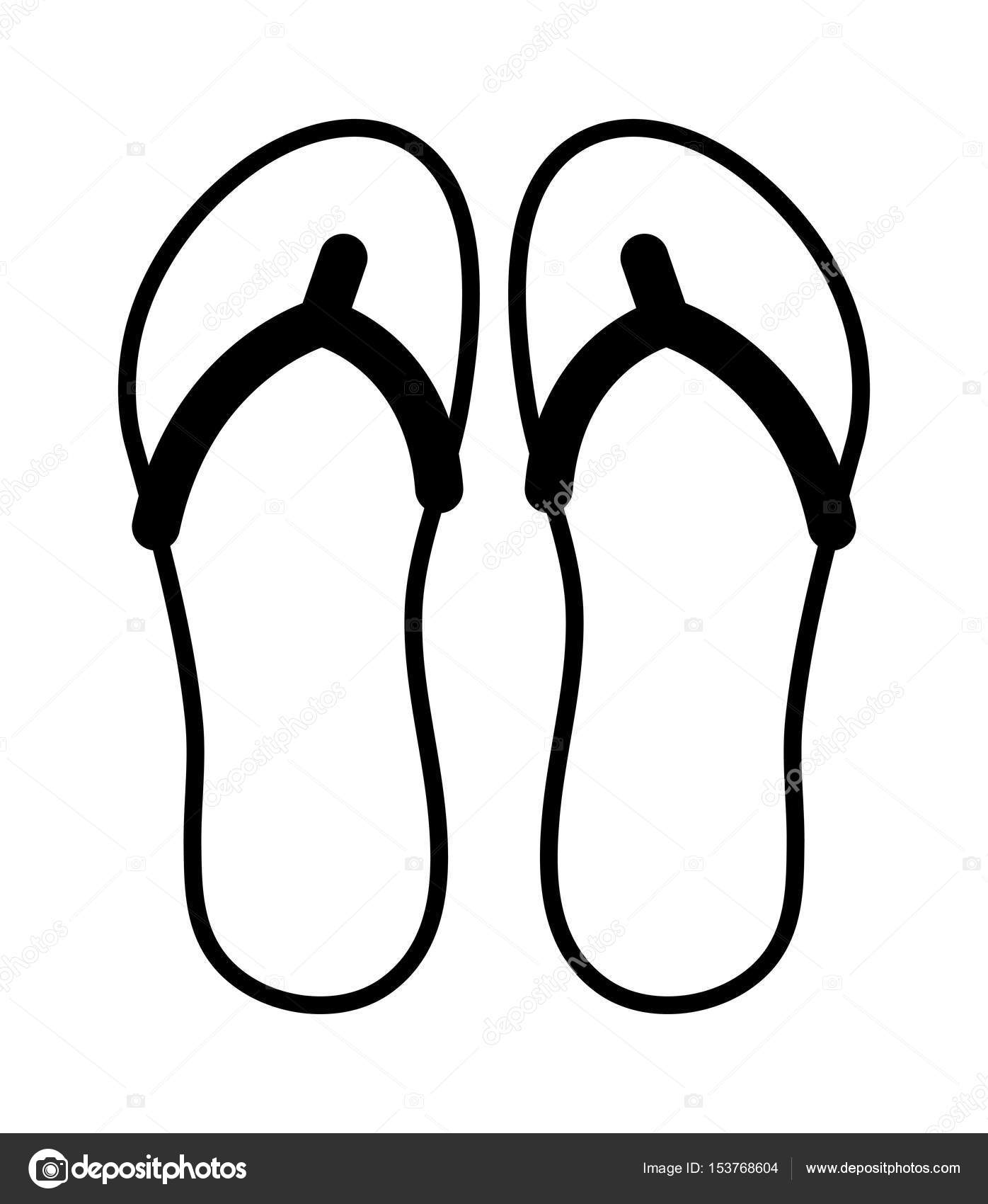 infradito vettoriale