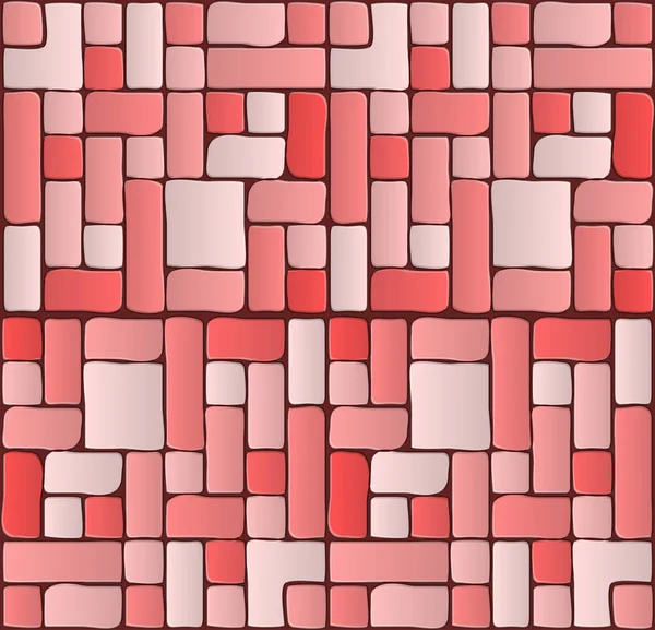 Parede de pedra de alvenaria bela bandeira papel de parede design illustratio — Vetor de Stock