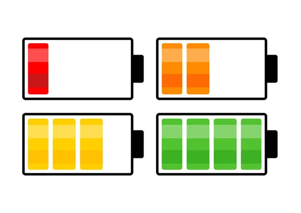 Batteriets laddning nivå vektor symbol ikon design. Vackra illust — Stock vektor