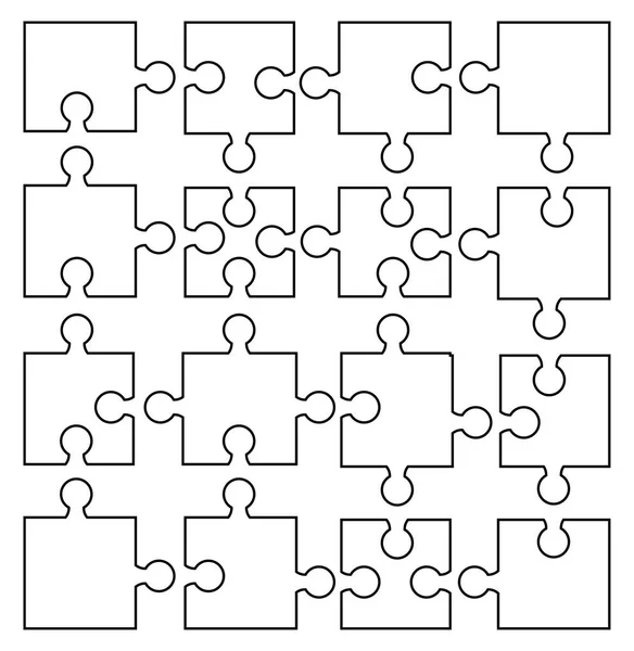 益智剪影集的向量符号图标设计. — 图库矢量图片