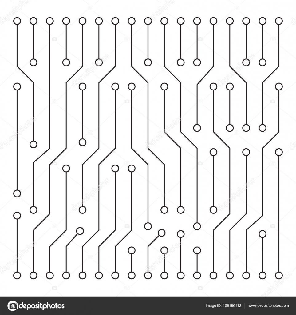 Circuit Board Design Clipart Circuit Board Design Over Gray