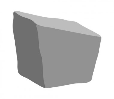 blok taş vektör simgesi simgesi tasarım. 