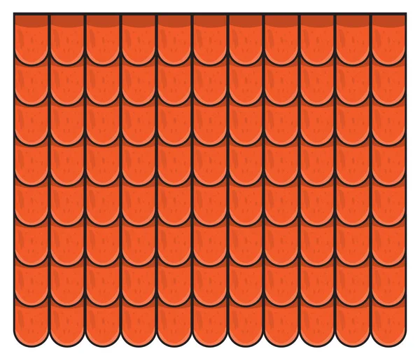 Текстура плитки даху красивий банер дизайн шпалер ілюстрація — стоковий вектор