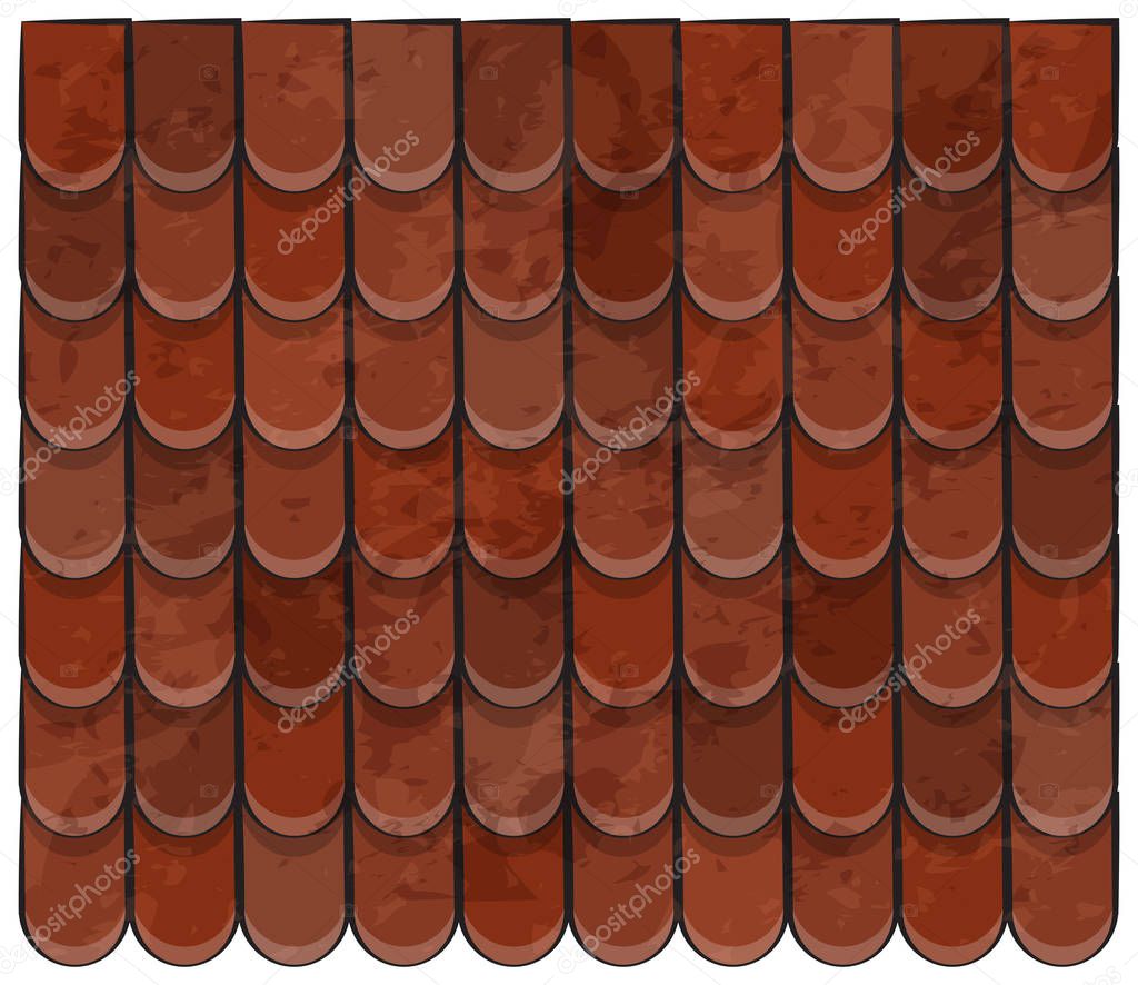 Roof tiles texture beautiful banner wallpaper design