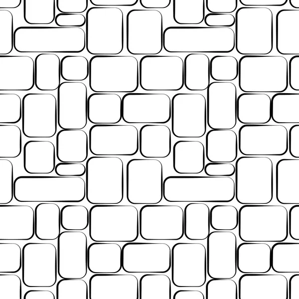 Stone wall sömlös textur vackra banner tapet design il — Stock vektor