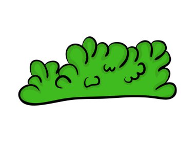 Bush karikatür vektör simgesi simgesi tasarım. Güzel illüstrasyon ben