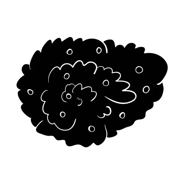 Bush dessin animé vecteur symbole icône design. Belle illustration i — Image vectorielle