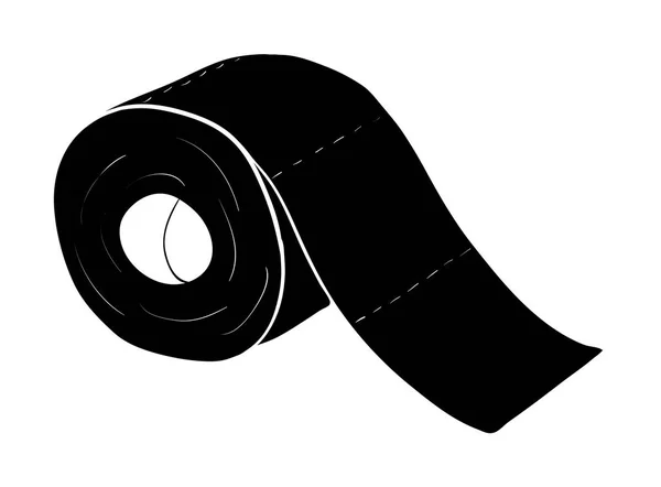 Toiletpapier rol vector symbool pictogram ontwerp. Mooie illustrat — Stockvector