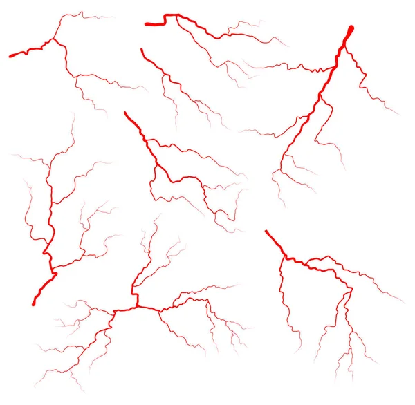kan set vektör simgesi simgesi tasarım damar. Güzel illüstrasyon