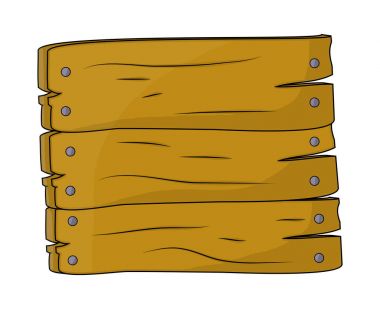 Ahşap plaket işareti sembol simge tasarım vektör. Güzel illustra