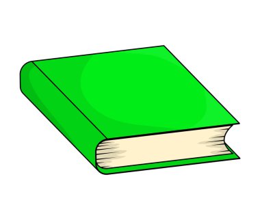 kapalı kitap vektör simgesi simgesi tasarım. Güzel örnektir