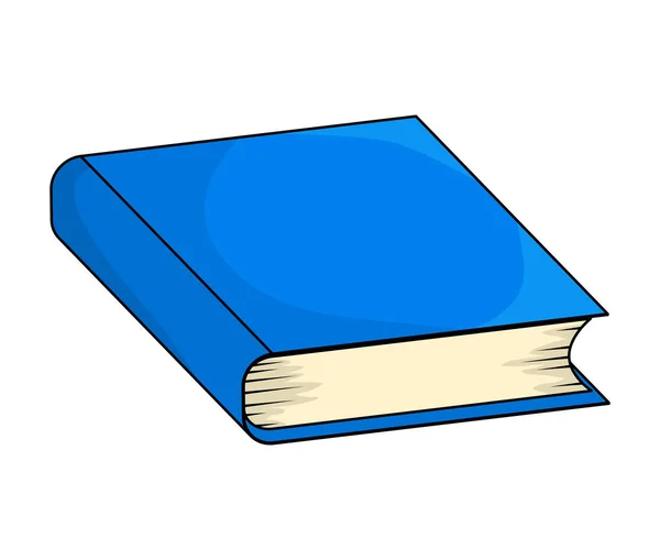Gesloten boek vector symbool pictogram ontwerp. Mooie illustratie is — Stockvector