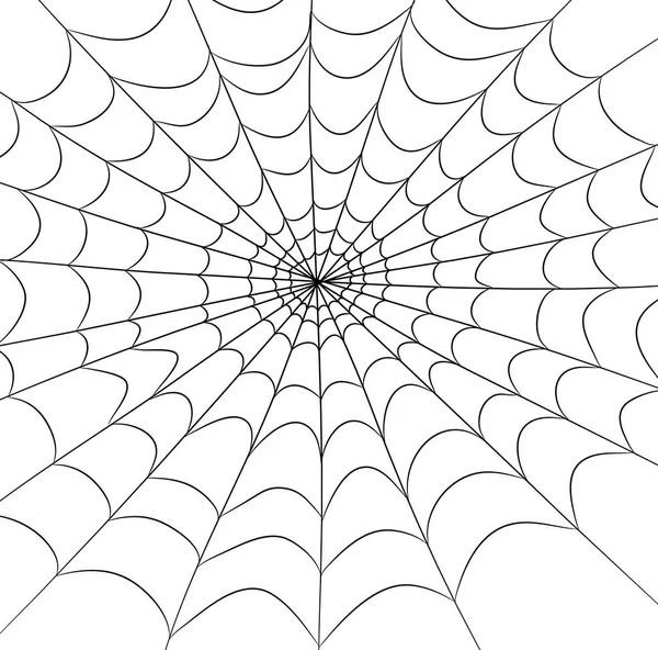Projeto do ícone do símbolo do vetor da teia da aranha. Bela ilustração iso — Vetor de Stock