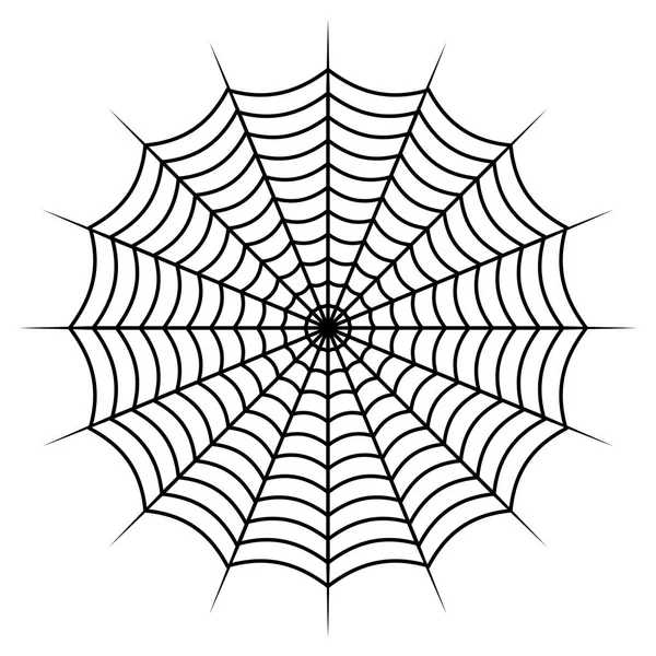 Utforming av vektorsymbol for edderkoppnett. Vakker illustrasjon iso – stockvektor