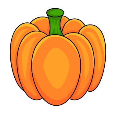 Kabak vektör simgesi simgesi tasarım. Güzel illüstrasyon Isola