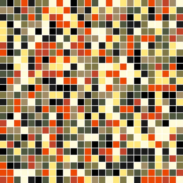 Kvadratisk mosaik färgpalett. färg combo harmoni — Stock vektor