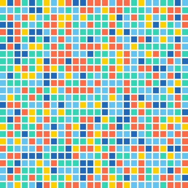 Palette de couleurs carrée mosaïque. couleur combo harmonie — Image vectorielle