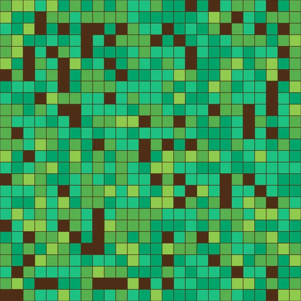 Firkantet mosaikkfarget palett. fargekombinasjon – stockvektor