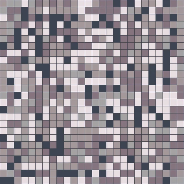 Quadratische Mosaik-Farbpalette. Farbkombination Harmonie — Stockvektor