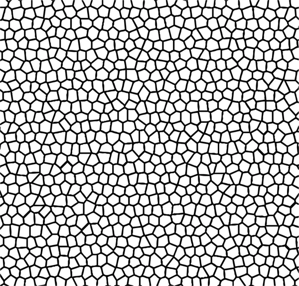Texture des feuilles mosaïque veines surface vecteur fond — Image vectorielle