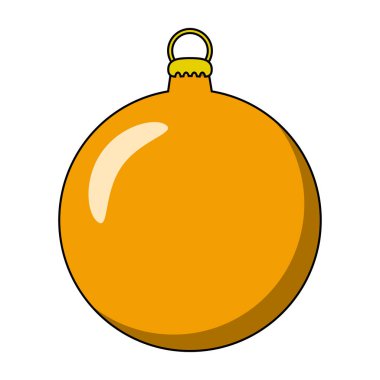 Noel ağacı beyaz arka plan üzerinde izole için basit önemsiz şey