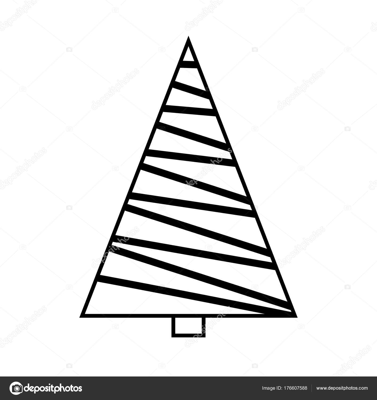 Immagini Profilo Albero Di Natale Disegno Del Profilo