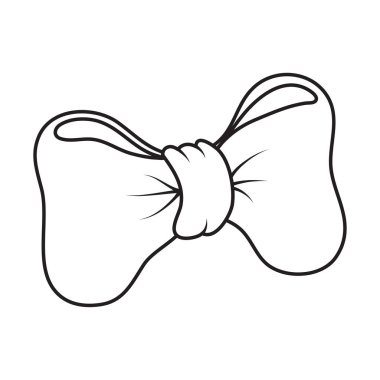 Baş çizgi simge tasarımı beyaz arkaplanda izole edildi. Vektör Chr