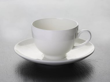 Siyah arduvaz tahtada beyaz Kupası